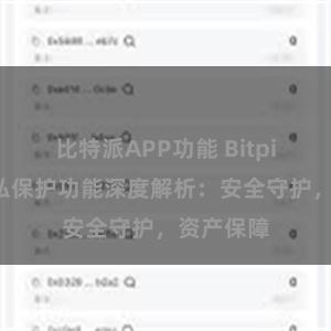 比特派APP功能 Bitpie钱包隐私保护功能深度解析：安全守护，资产保障