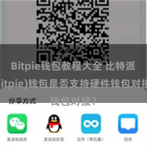 Bitpie钱包教程大全 比特派(Bitpie)钱包是否支持硬件钱包对接？