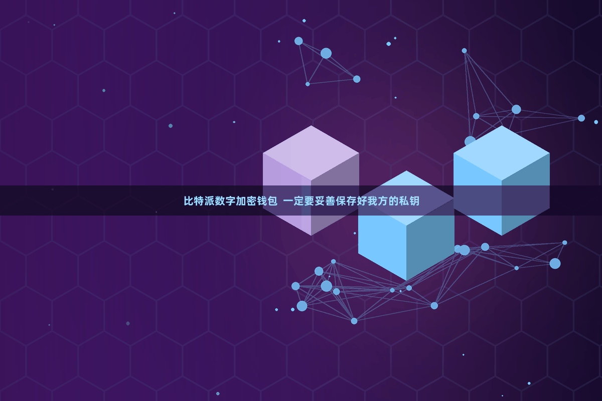比特派数字加密钱包  一定要妥善保存好我方的私钥